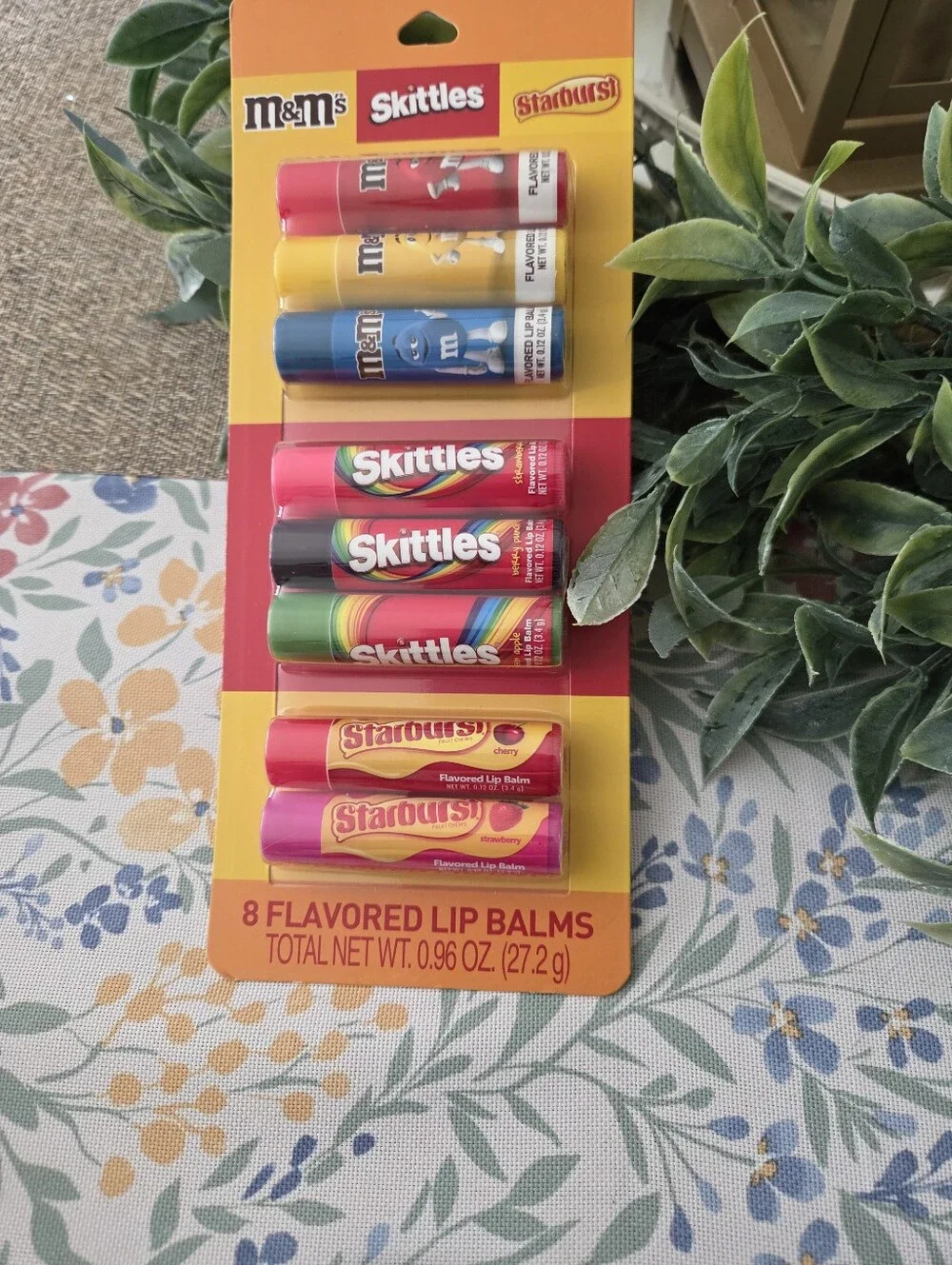 Lip Balms, Set Of Eight